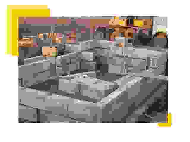 Фундамент сборный в Гудермесе